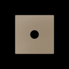 ZENNIO - ZS55. Abdeckung für Klinke 3.5mm Einsatz 55x55mm-Champagne