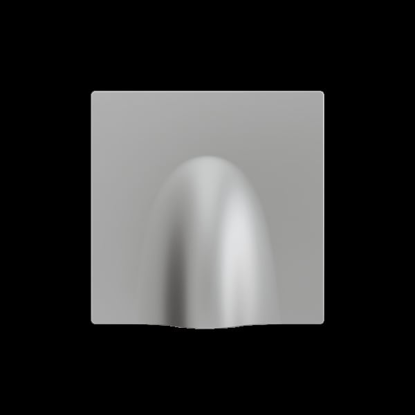 ZENNIO - ZS55. Kabelauslass-Abdeckung 55x55mm-silber