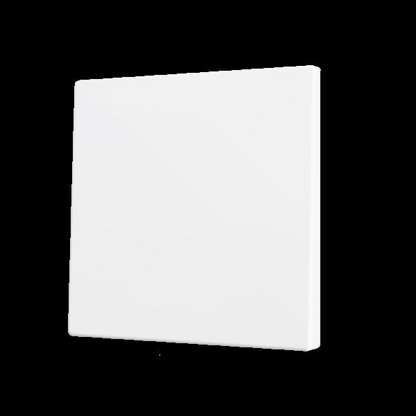 ZENNIO - ZS70. Tasterabdeckung f. Soft KNX Einfachtaster 70x70mm. Mattweiß
