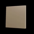 ZENNIO - ZS70. Tasterabdeckung f. Soft KNX Einfachtaster 70x70mm. Champagne
