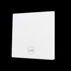 ZENNIO - ZS70. Tasterabdeckung f. Soft KNX Einfachtaster 70x70mm. Mattweiß