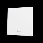 ZENNIO - ZS70. Tasterabdeckung f. Soft KNX Einfachtaster 70x70mm. Licht-Mattweiß