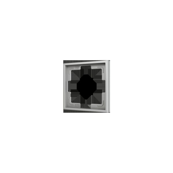 ZENNIO - ZS70. Rahmen-1 Modul-Silber