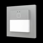 ZENNIO - Presentia W1 v2. KNX Bewegungsmelder für Wandmontage-1 Taste-Silber