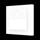 ZENNIO - Presentia W2 v2. KNX Bewegungsmelder für Wandmontage-2 Tasten-Weiß