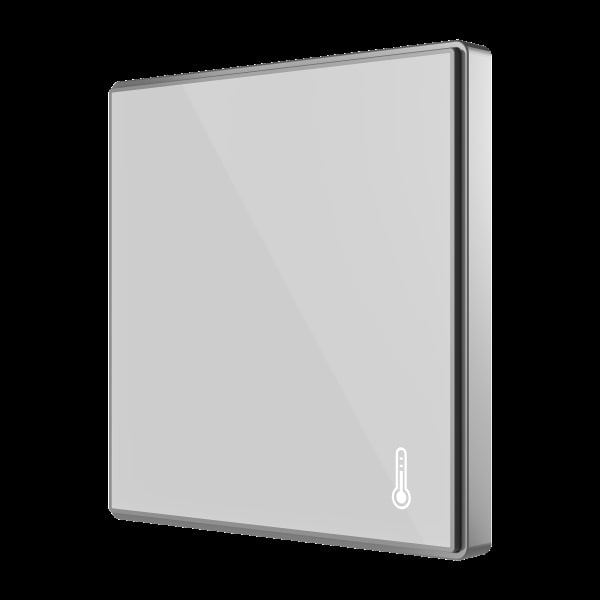 ZENNIO - SQ-AmbienT. Temperaturfühler (Standard Design) Silber.