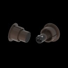 ZENNIO - Magnetkontakt für den bündigen Einbau in Metalltüren oder -fenstern-braun