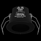 ZENNIO - EyeZen RF 868. KNX RF Bewegungsmelder für Deckenmotage (868 MHz)-Schwarz.