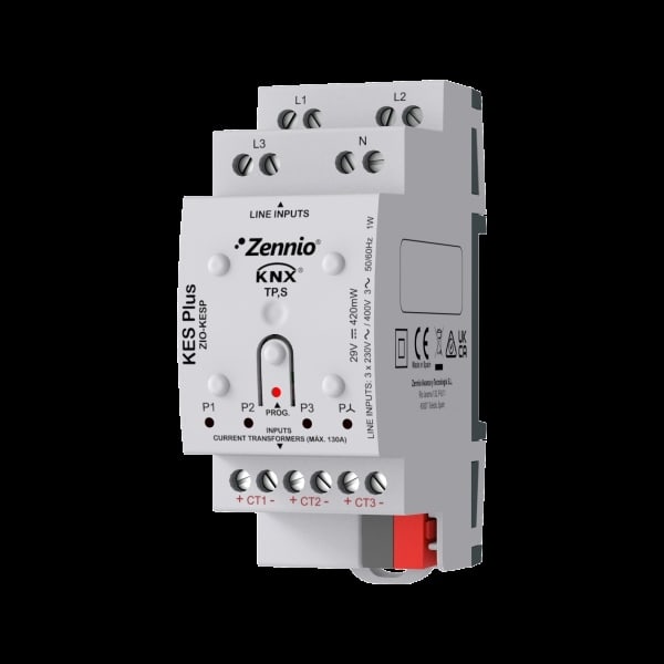 ZENNIO - KES Plus. KNX Energiezähler