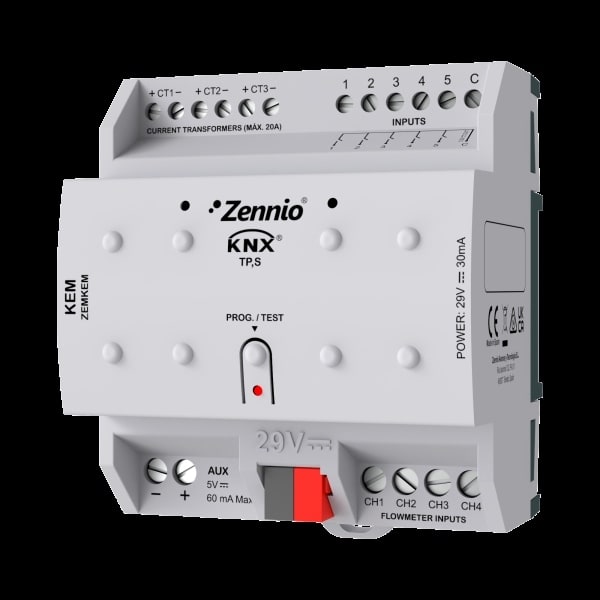 ZENNIO - KEM. KNX Energiezähler