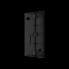 ZENNIO - GetFace IP-Aufputz-Installation-Winkeladapter (25°)-2 Module