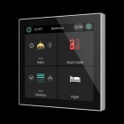 ZENNIO - CX40. KNX kapazitives Touchpanel mit 4'' - Silber
