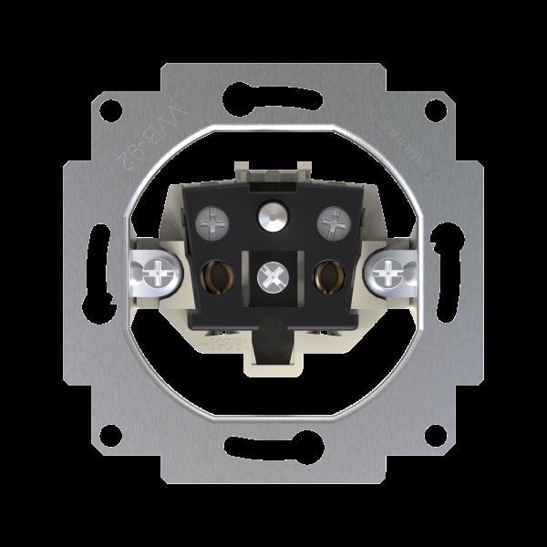 ZENNIO - ZS55/ZS70. Französischer Steckdoseneinsatz 16 A /250 V ~ - Schraubklemmen (ohne
