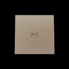 ZENNIO - ZS55. Einfachschalterabdeckung 55x55 mm - Champagne - Custom Design. Minimum: 10