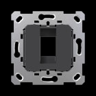 ZENNIO - ZS55/ZS70. RJ45 Anschlussdose - 1 Modul (ohne Moduleinsatz und Abdeckung)