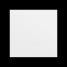 ZENNIO - ZS70. Blindabdeckung 70x70 mm - Mattweiß. Benötigt Metallplatte (ZACHOLD33), ist