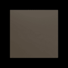 ZENNIO - ZS70. Blindabdeckung 70x70 mm - Mokka. Benötigt Metallplatte (ZACHOLD33), ist ni