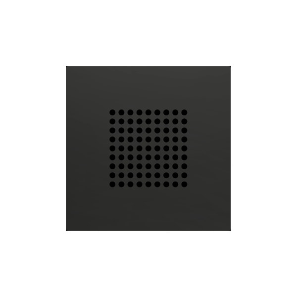 ZENNIO - ZS55. RingBOX. KNX-Klingelabdeckung 55x55 mm - Anthrazit