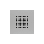 ZENNIO - ZS55. RingBOX. KNX-Klingelabdeckung 55x55 mm - Silber