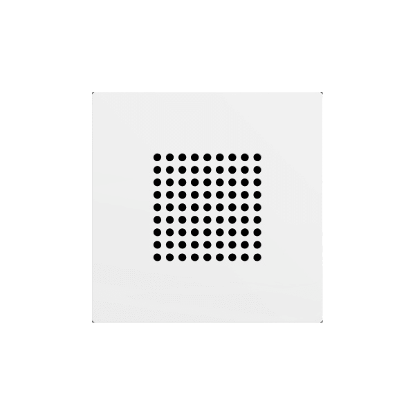 ZENNIO - ZS55. RingBOX. KNX-Klingelabdeckung 55x55 mm - Mattweiß