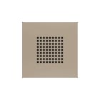 ZENNIO - ZS55. RingBOX. KNX-Klingelabdeckung 55x55 mm - Champagner