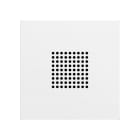 ZENNIO - ZS70. RingBOX. KNX-Klingelabdeckung 70x70 mm - Mattweiß