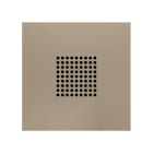 ZENNIO - ZS70. RingBOX. KNX-Klingelabdeckung 70x70 mm - Champagner
