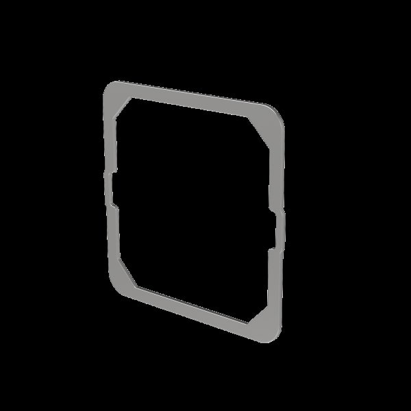 ZENNIO - Distanzring für Flat 55 RGB und Tecla 55 RGB - 1 mm