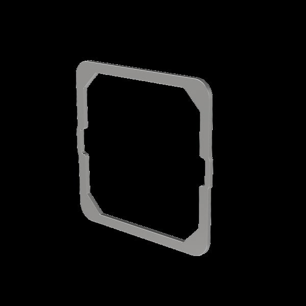 ZENNIO - Distanzring für Flat 55 RGB und Tecla 55 RGB - 1.5 mm
