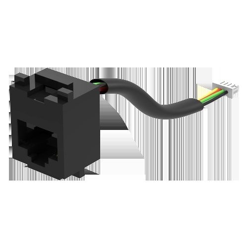 ZENNIO - 4P zu RJ45 Buchse Adapterkabel für Z41 Pro, Z41 COM, Z70 v2 & Z100