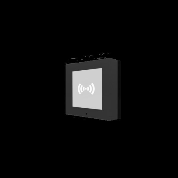 ZENNIO - GetFace IP - Aufputz-Installation - Rahmen - 1 Modul - Schwarz (nur mit ZVP-BPLA