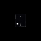 ZENNIO - GetFace IP - Aufputz-Installation - Rückplatte - 1 Modul (nur mit ZVP-CB1M)