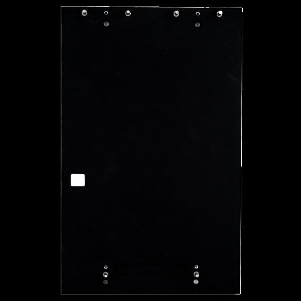 ZENNIO - GetFace IP - Aufputz-Installation - Rückplatte - 2(w) x 3(h) Module (nur mit ZVP