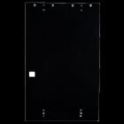 ZENNIO - GetFace IP - Aufputz-Installation - Rückplatte - 2(w) x 3(h) Module (nur mit ZVP