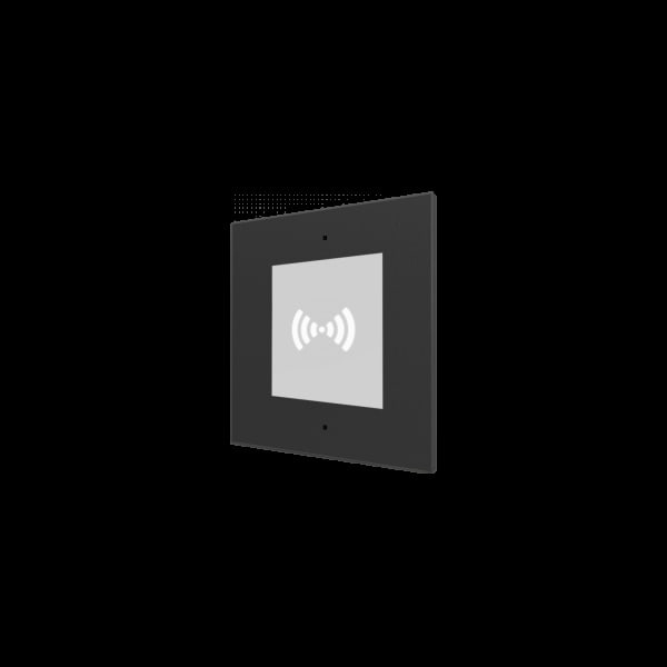 ZENNIO - GetFace IP - Flächenb.-Installation - Rahmen - 1 Modul - Schwarz (nur mit ZVP-FB