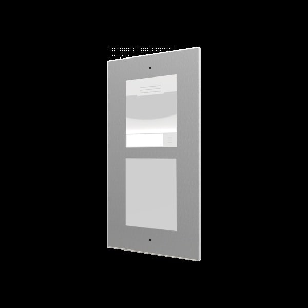 ZENNIO - GetFace IP - Flächenb.-Installation - Rahmen - 2 Module (nur mit ZVP-FBOX2)