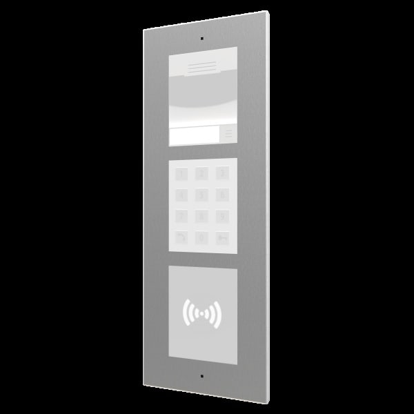 ZENNIO - GetFace IP - Flächenb.-Installation - Rahmen - 3 Module (nur mit ZVP-FBOX3)