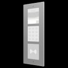 ZENNIO - GetFace IP - Flächenb.-Installation - Rahmen - 3 Module (nur mit ZVP-FBOX3)