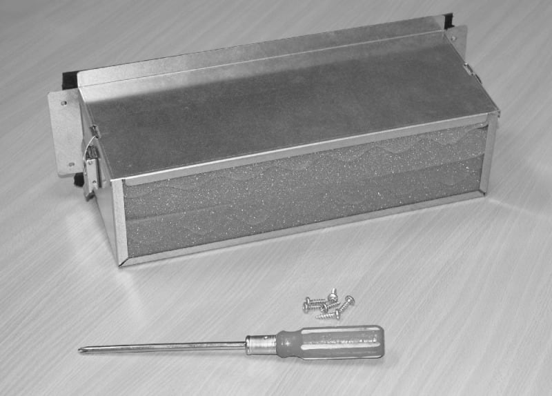 WICHMANN - Akustikbox Typ E 110x240x140mm (HxBxT) 2 Akustikboxen E pro Durchführung