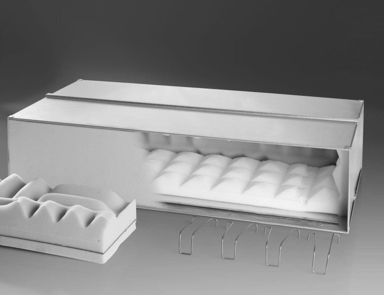 WICHMANN - Akustikbox Typ S 110x640x270mm (HxBxT) Innenöffnung 65x595x270mm (HxBxT)