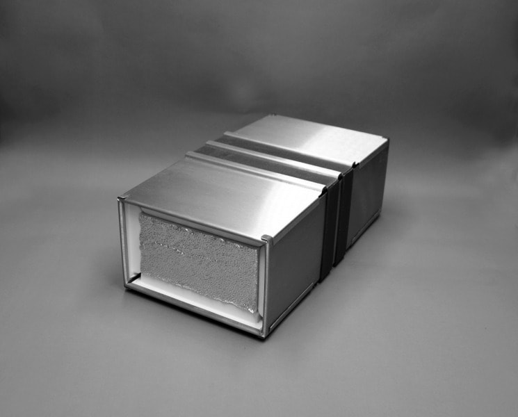 WICHMANN - EFD90 Kabelbox 100x640x350 mm (HxBxT) Kabelschott EI90, Einschäumen in Decken