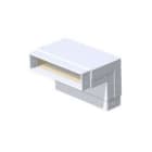 WICHMANN - Instafix® Außenecke 90° 50 x 400 x 120 mm, reinweiß