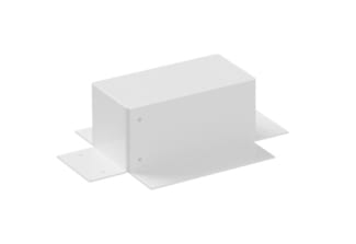 WICHMANN - Instafix® Kabelausführung mit Mifa-Schott, 1 Set, 50x50x50mm, reinweiß