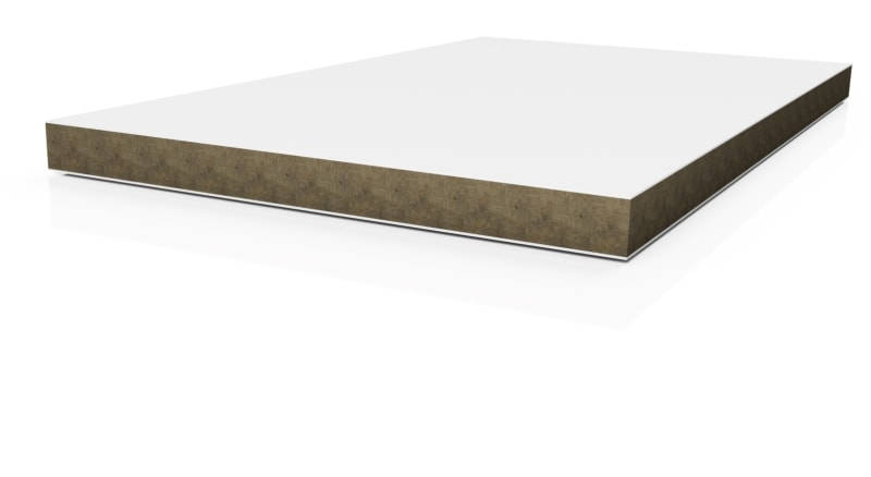WICHMANN - Instafix® Mineralfaserplatte beschichtet, 1000 x 600 x 50 mm