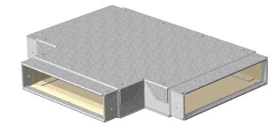 WICHMANN - Instafix® T-Stück 50 x 260 x 100 mm, verzinkt