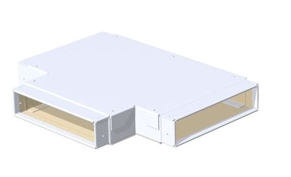 WICHMANN - Instafix® T-Stück 50 x 200 x 50 mm, reinweiß