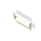 WICHMANN - Instafix® Wandanschlusskragen 40 x 40 x 30 mm, reinweiß