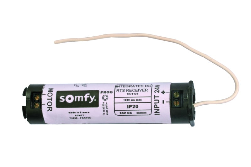 SOMFY - Integrierter 24 V DC RTS-Funkempfänger