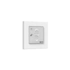 SOMFY - Smoove 1 RS100 IN io II - 1-Kanal-Funkwandsender inkl. Rahmen, Pure