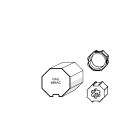 SOMFY - Adapter LS 40 lange Form für Innenfalz